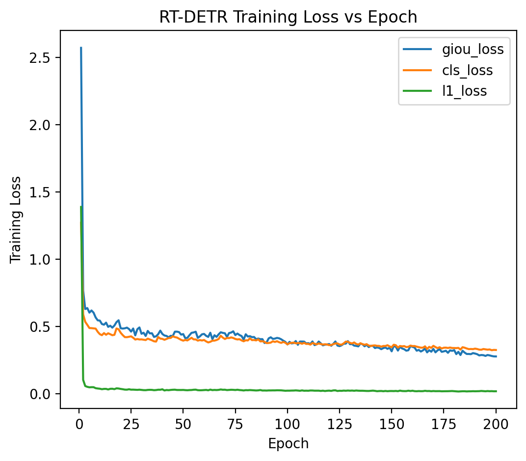 Training Loss - RT-DETR